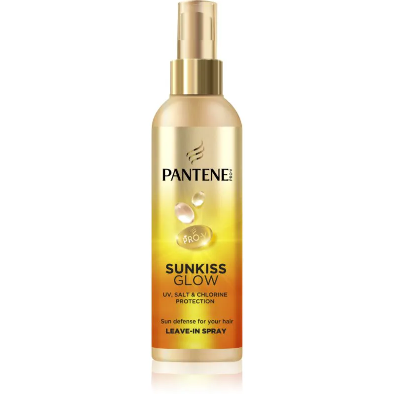 Pantene Pro-V Sunkiss Glow σπρέι μαλλιών για προστασία από ακτινοβολία UV, αλάτι και χλώριο 200 ml