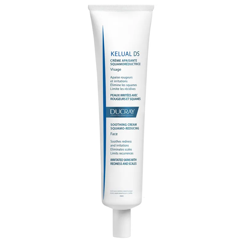 Ducray Kelual DS Soothing Cream Καταπραϋντική Κρέμα-Gel για το Ερεθισμένο Δέρμα με Ερυθρότητα & Λέπια 40ml