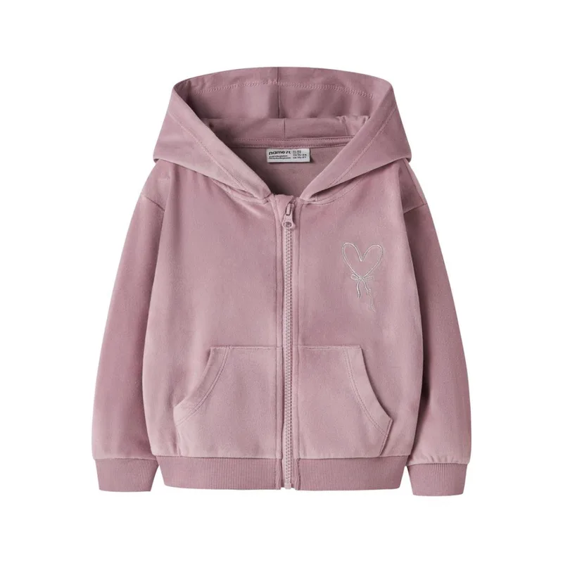Ζακέτα βελουτέ κορίτσι name it-13250481-Keepsake Lilac
