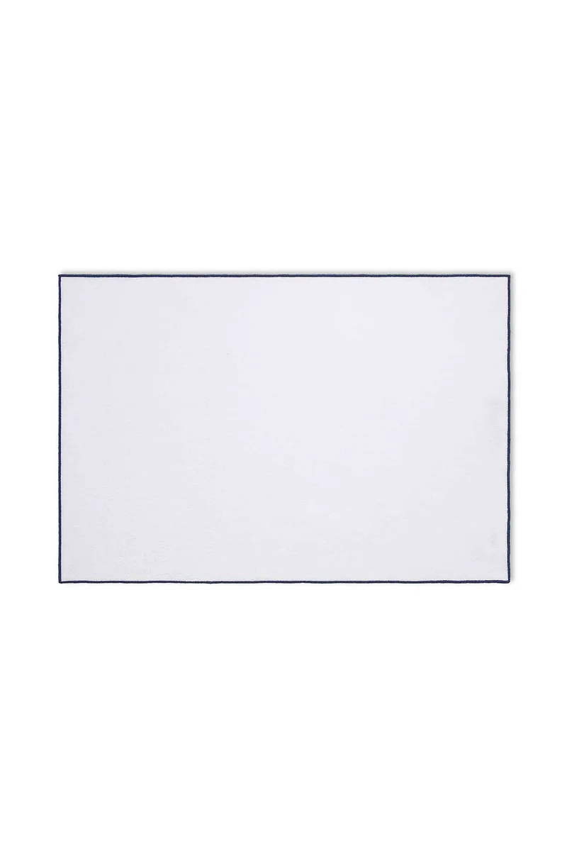Coincasa πετσέτα προσώπου με contrast περίγραμμα 100 x 60 cm - 007406408 Μπλε