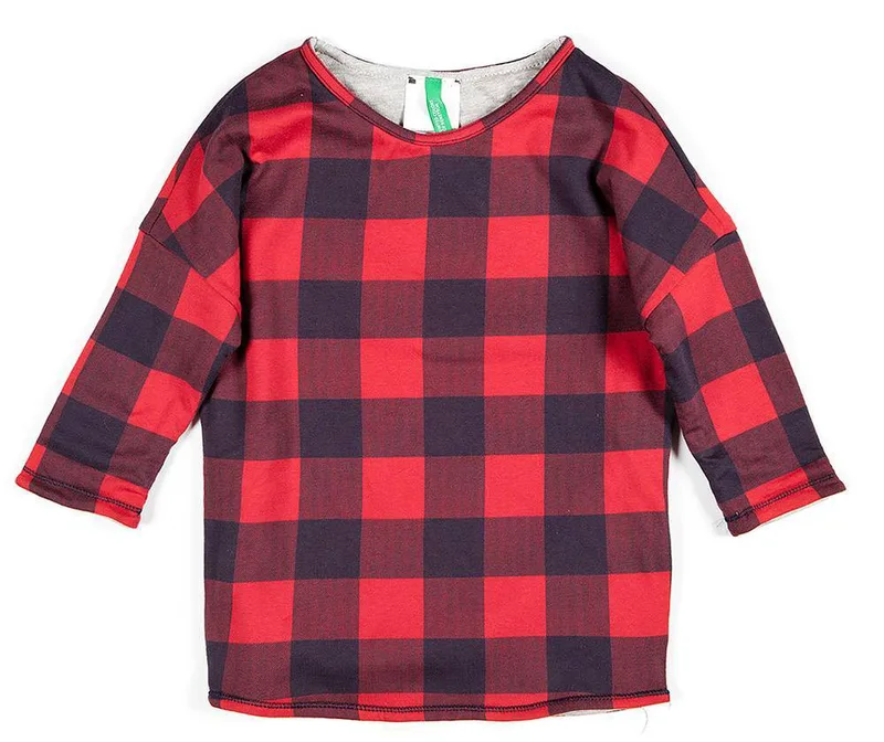 ΦΟΡΕΜΑ BENETTON AST SDE GALI G ΚΟΚΚΙΝΟ/ΜΠΟΡΝΤΩ (140 CM)-(8-9 ΕΤΏΝ)