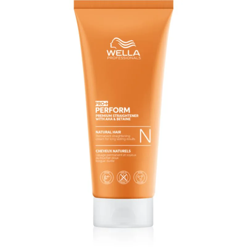 Wella Professionals Perform+ Straightener N μόνιμο περμανάντ για φυσικά μαλλιά 200 ml