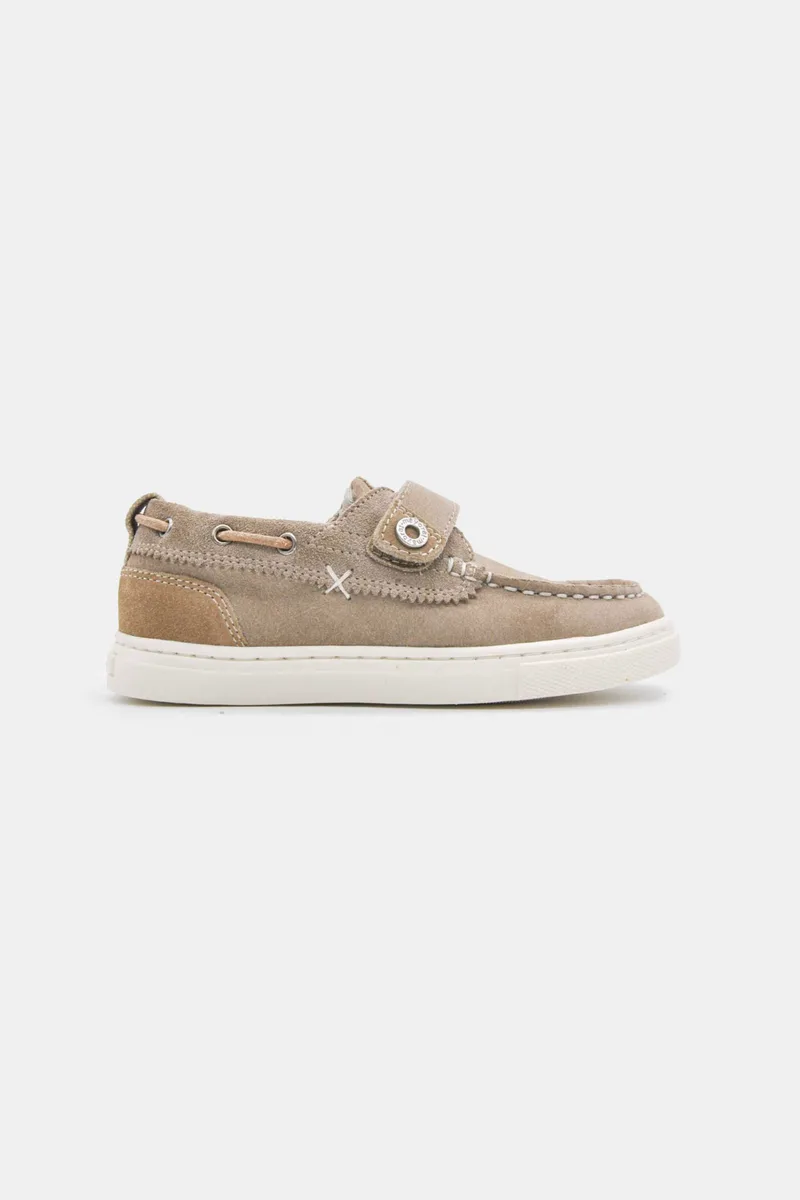 Mayoral βρεφικά suede μοκασίνια - 43767-S26 Μπεζ