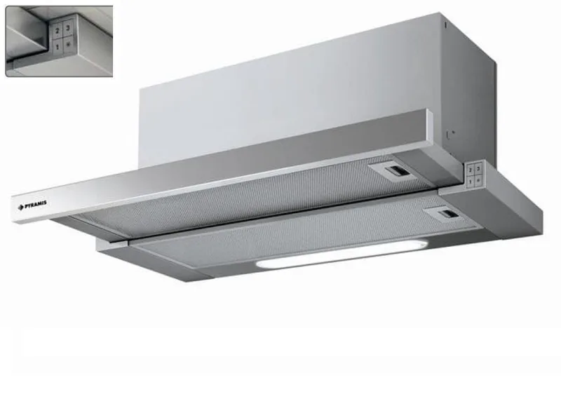 Απορροφητήρας Pyramis Συρόμενος 90cm Turbo Essential - (065017602)
