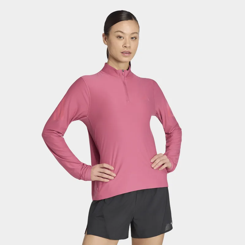 adidas W Adi365 Iconic Running 1/2 Zip Jumper (9000279807_94637)