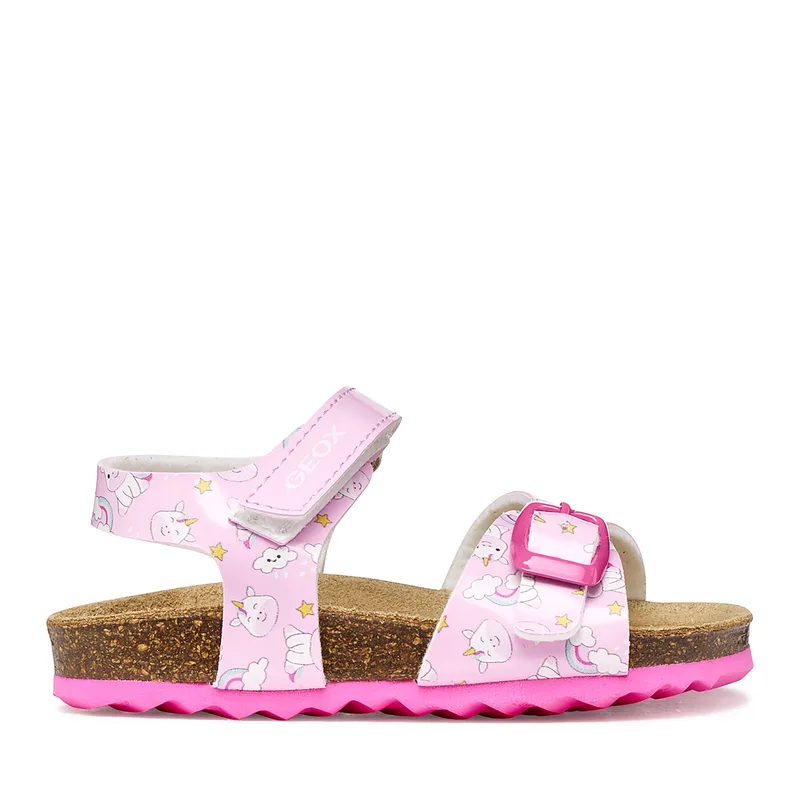 Σανδάλια Geox B Sandal Chalki Girl B922RA 000FC C8206 M Ροζ