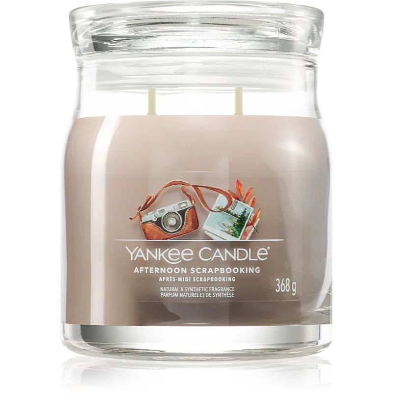 Yankee Candle Afternoon Scrapbooking αρωματικό κερί 368 γρ