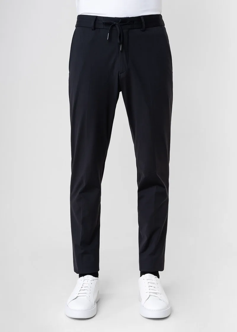Karl Lagerfeld Υφασμάτινο Παντελόνι Pace - 255056 562006 990 Black