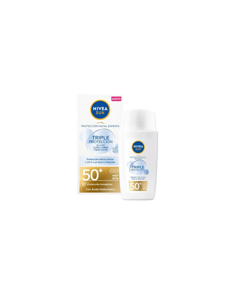 Nivea Sun Triple Protection Ultralight Face Fluid Spf50 40ml