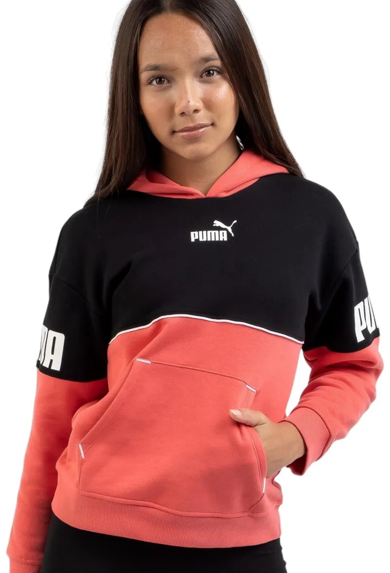 Μπλούζα Μακρυμάνικη Puma Power Colorblock Hoodie 670205-35 Κορίτσι