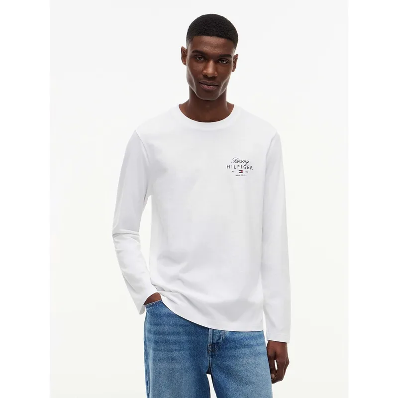 T-shirts & Polos Tommy Hilfiger Script Stack Ls Regu