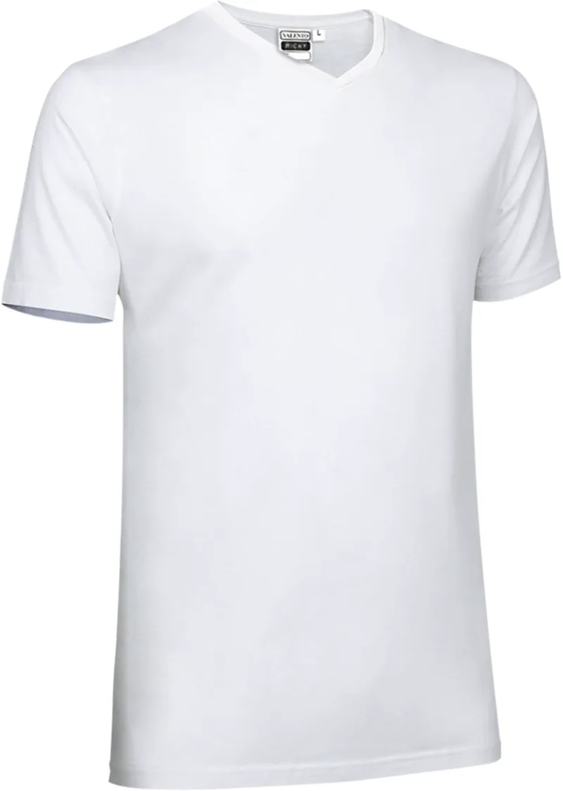 T-Shirt RICKY Valento CAVARICBL White