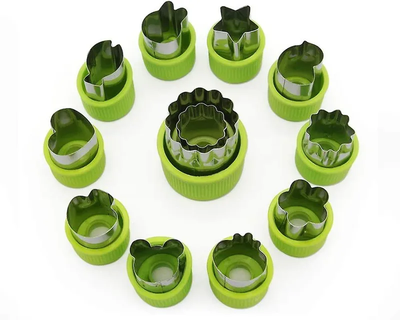 Κόφτες Λαχανικών/Φρούτων 12τμχ Green