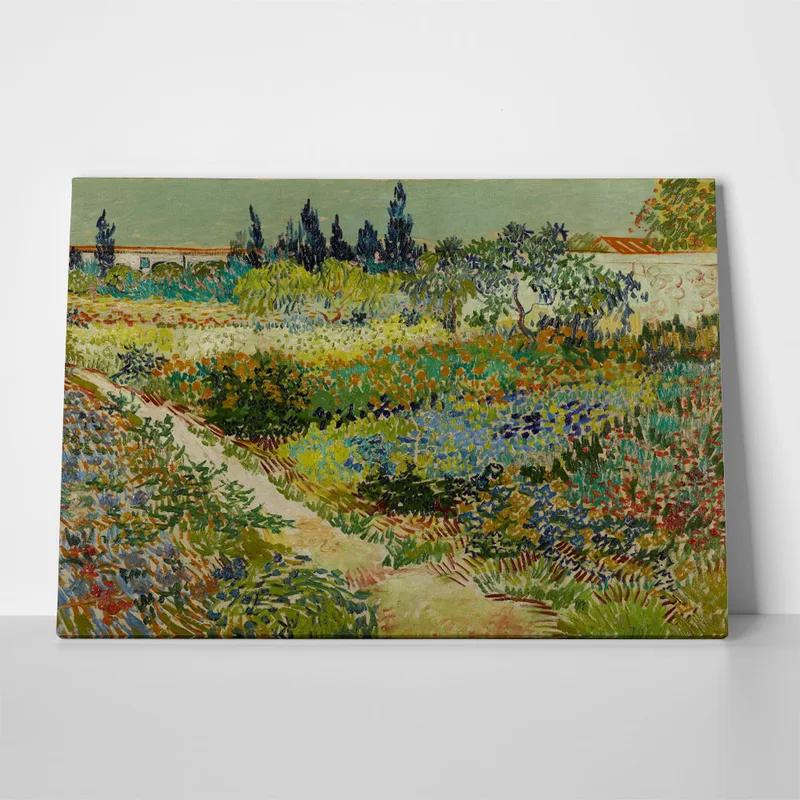 Πινακας σε καμβά VAN GOGH - GARDEN AT ARLES