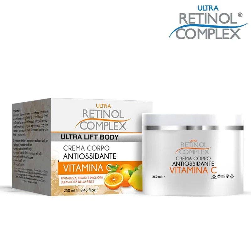 Retinol complex Vitamin C Antioxidant Body Cream 250 ml