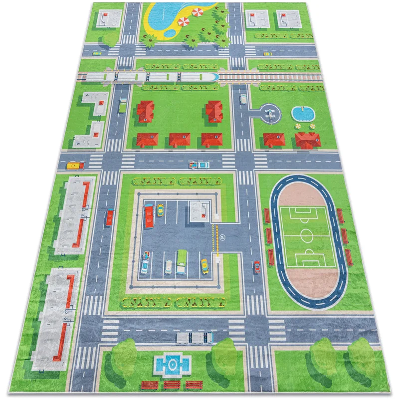 Χαλιά Rugsx BAMBINO 2624 Πόλη, δρόμοι πλυσίμα 200x290 cm