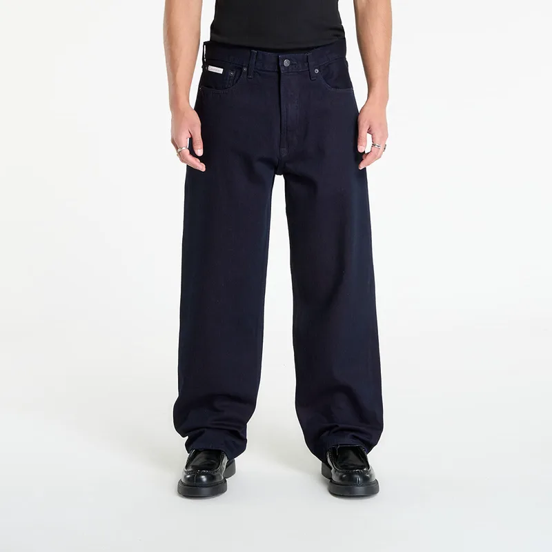 Τζιν Calvin Klein Jeans Baggy Merlot Jeans Black W34/L34