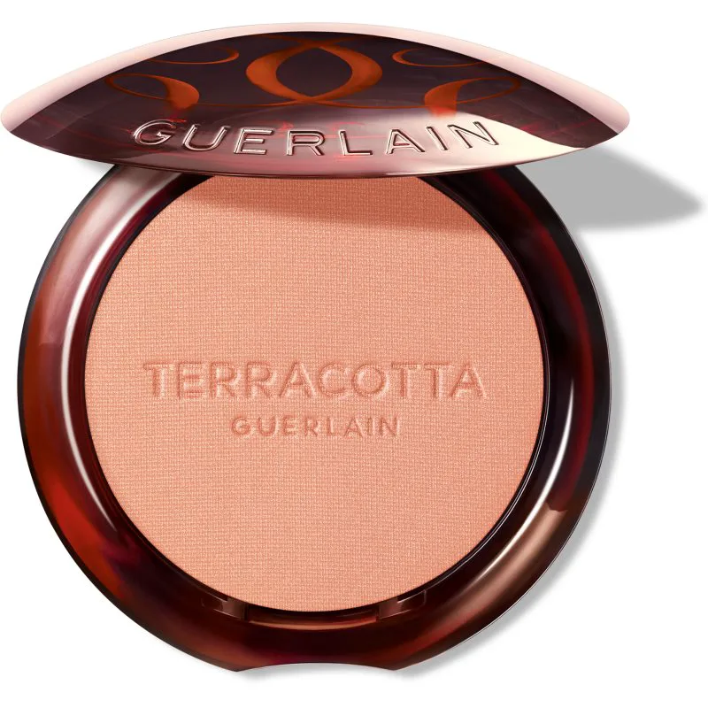 GUERLAIN Terracotta Blush λαμπρυντικό ρουζ απόχρωση 000 Pearly Μπεζ 5 γρ
