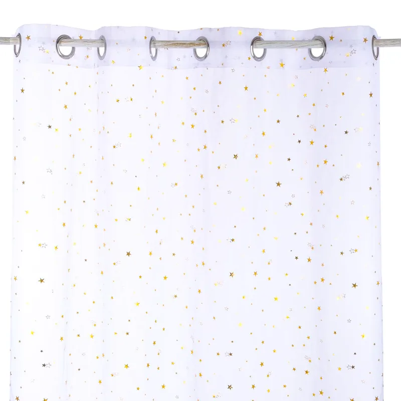 Παιδική Κουρτίνα (140x250) Με Τρουκς A-S Star White 127188