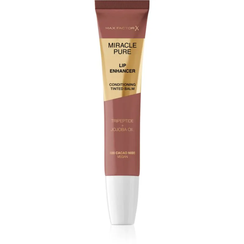 Max Factor Miracle Pure Lip Enhancer ενυδατικό λιπ γκλος απόχρωση 020 Cacao Nibs 12 ml