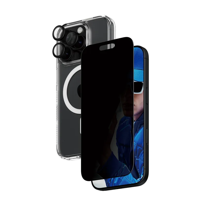 PanzerGlass 3-in-1 Privacy Protection Bundle iPhone 16 Pro
