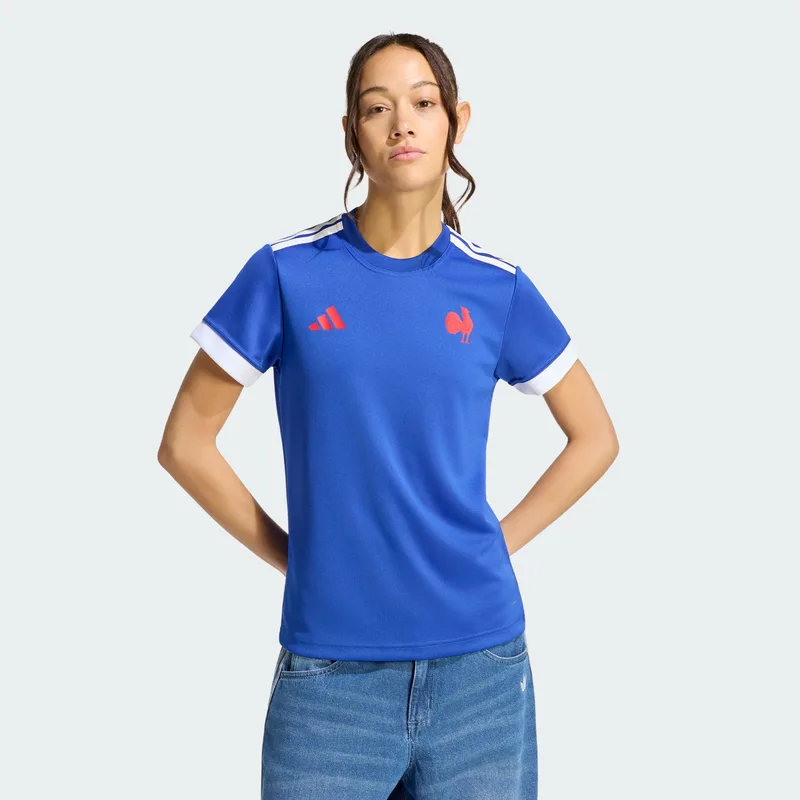 adidas France Rugby Home Γυναικείο T-Shirt (9000264258_65894)