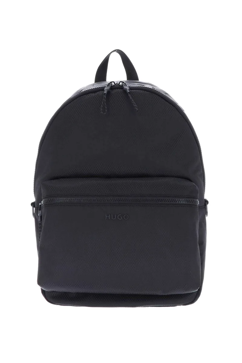 Hugo Boss ανδρικό backpack με λογότυπο - 50558522 Μαύρο