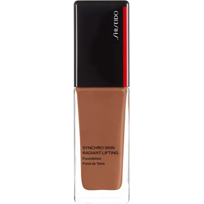 Shiseido Synchro Skin Radiant Lifting Foundation Advanced λαμπρυντικό ανυψωτικό μεικ απ SPF 30 απόχρωση 450 Copper 30 ml