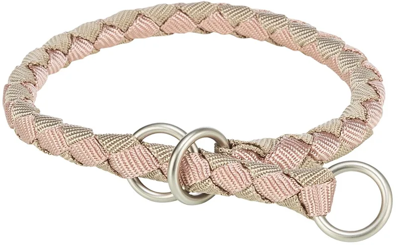 ΚΟΛΑΡΟ TRIXIE CAVO SEMI-CHOKE BLUSH SAND (35-41CM / 12MM )