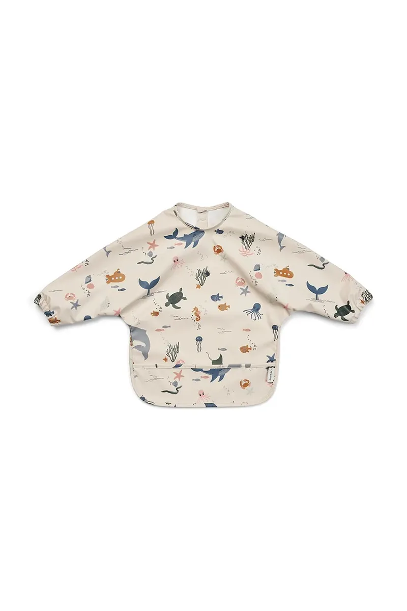 Liewood παιδική σαλιάρα Merle Printed Cape Bib