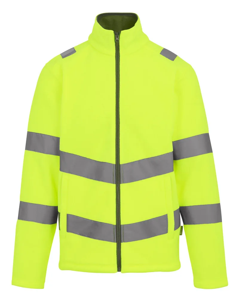 Pro Hi-Vis Thor Fleece Regatta High Visibility TRF648 Yellow