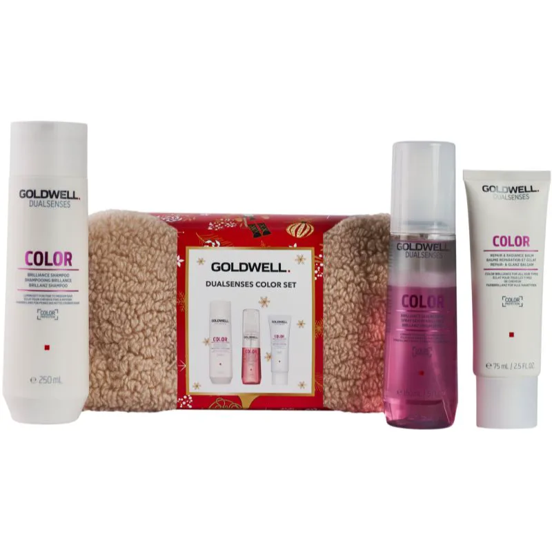 Goldwell Dualsenses Color σετ δώρου για βαμμένα μαλλιά για γυναίκες 3 τμχ