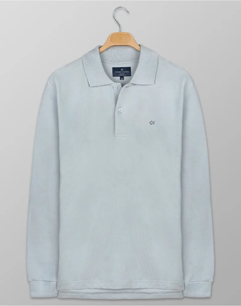 OXFORD COMPANY POLO ΜΠΛΟΥΖΑ P217-PU50.12-12 LightGray