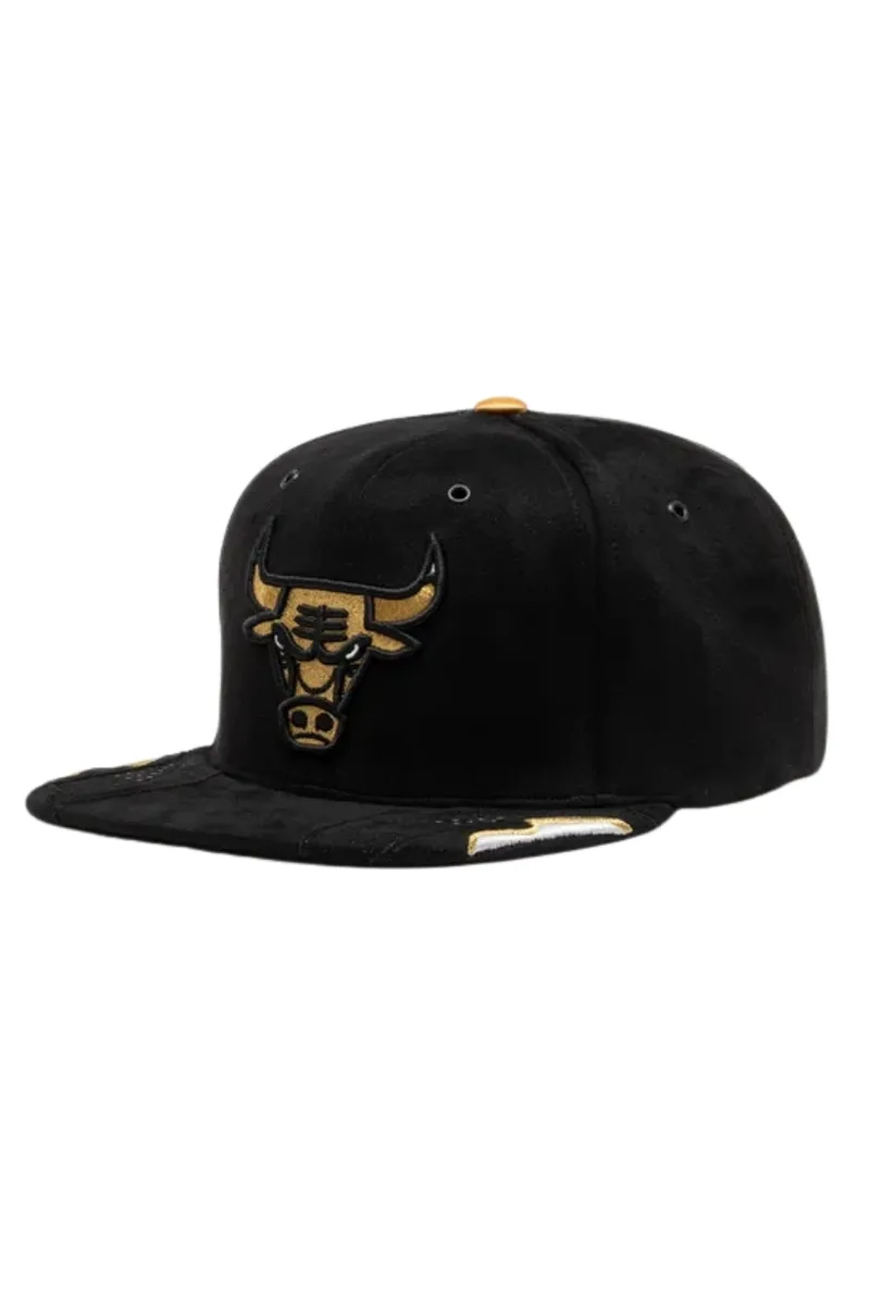 MITCHELL & NESS NOSTALGIA CO. Καπέλα NBA DAY 6 SNAPBACK BULLS - BLACK-HHSS6741-CBUYYPPPBKGD-BLACK