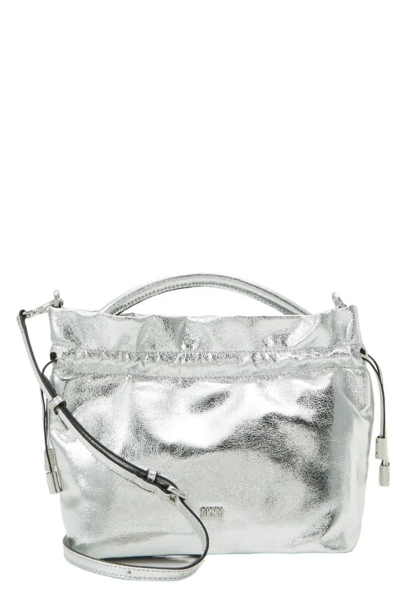 Τσάντα Ώμου DKNY Feven Top Handle Crossbody R33EQX03-SIL Γυναικείο