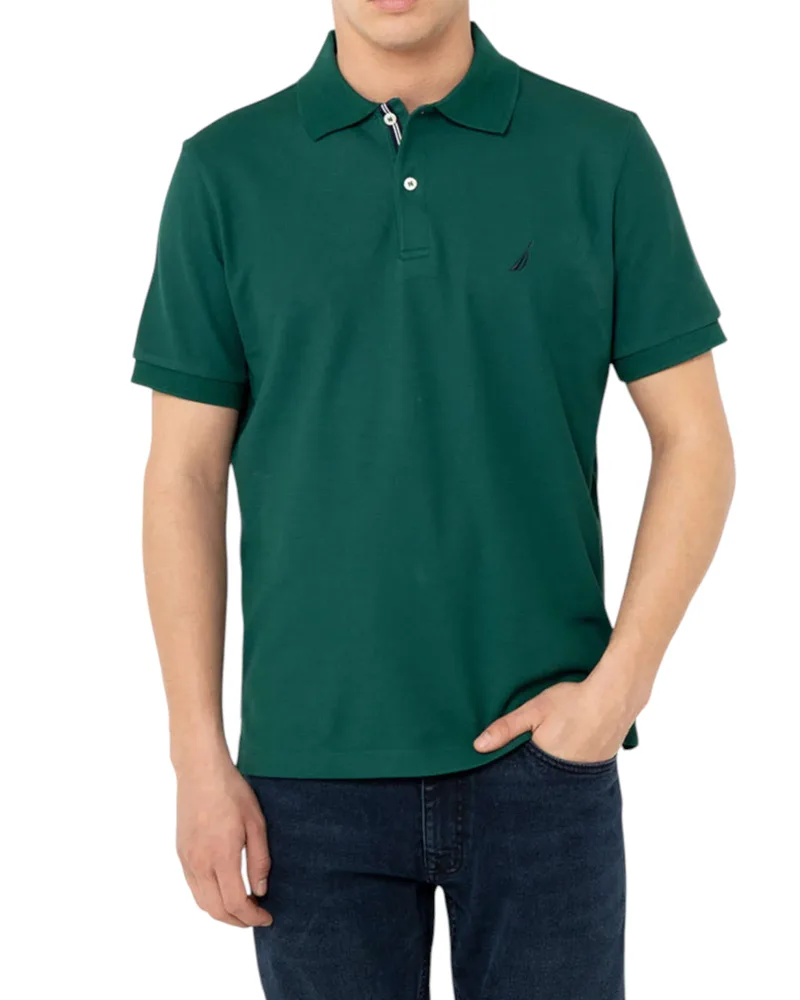 Nautica Ανδρική Μπλούζα Πόλο Κοντομάνικη Cabin Polo N1CR0110-515 Πράσινο