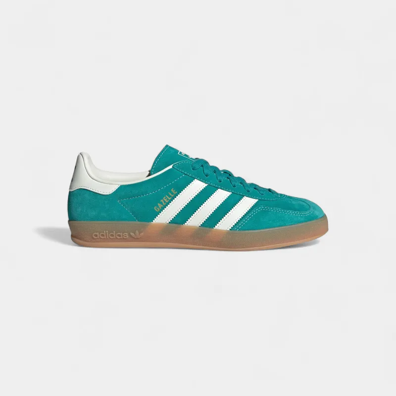 Xαμηλά Sneakers adidas Gazelle Indoor Pure Teal Off White Χρυσό Metallic