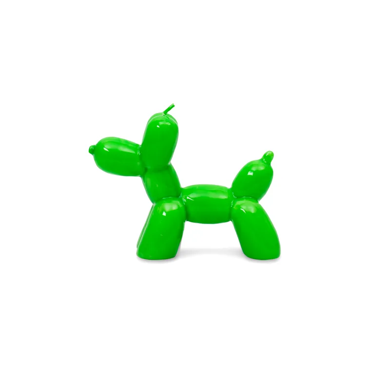 Κερί Balloon Dog - Πράσινο