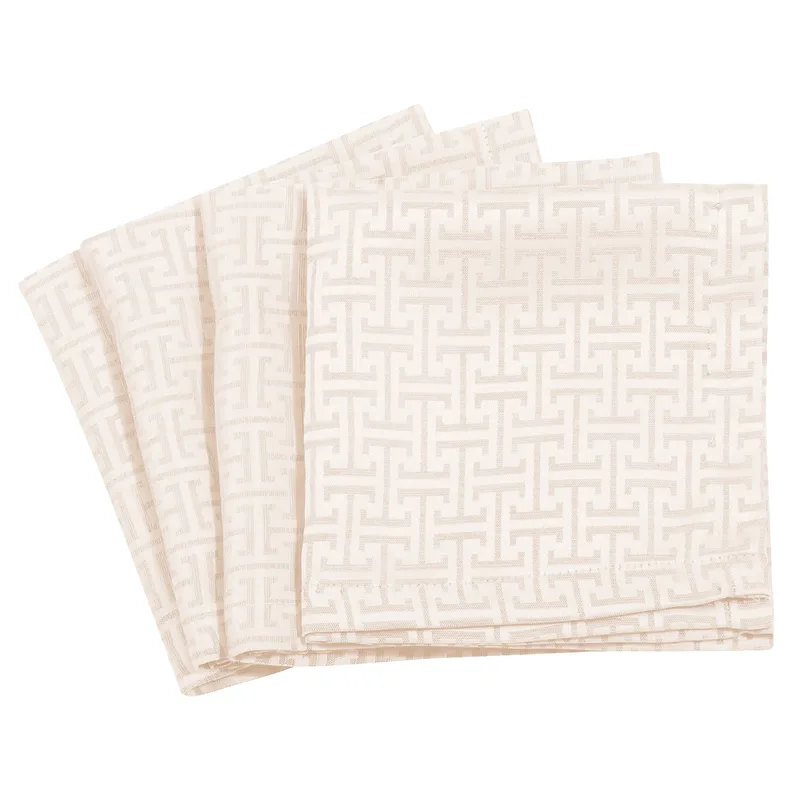 Greenwich polo club σετ πετσετεσ φαγητου 40χ40 3009 ivory
