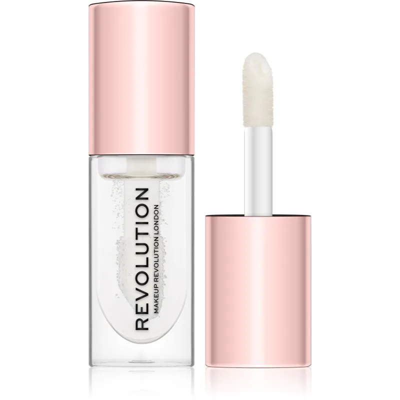 Revolution Pout Bomb λιπ γκλος χειλιών για μεγαλύτερο όγκο με υψηλή λάμψη απόχρωση Glaze 4.6 ml