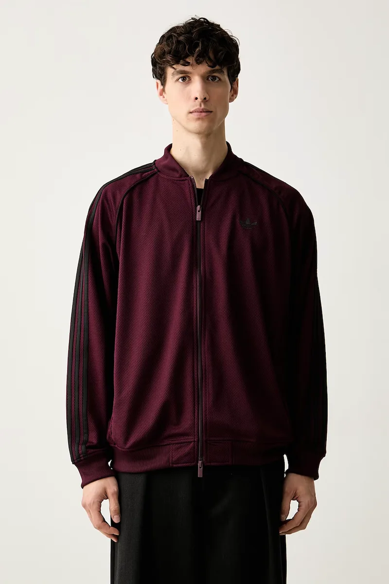 adidas Originals μπλούζα με κουμπιά ανδρική SST Adicolor Classic Mesh