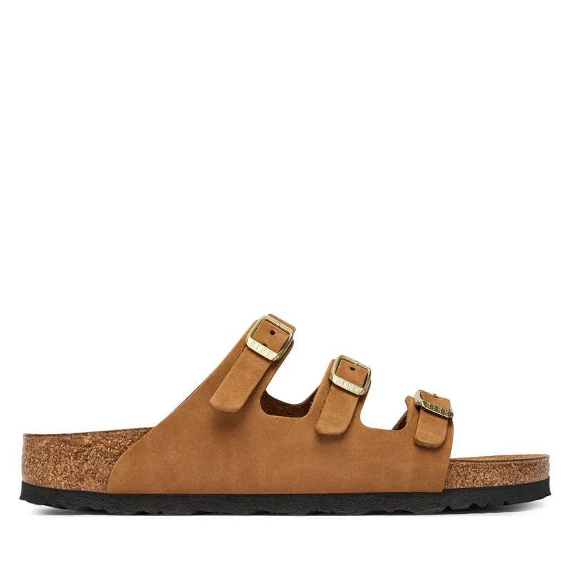 Παντόφλες Birkenstock Florida 1033203 Καφέ