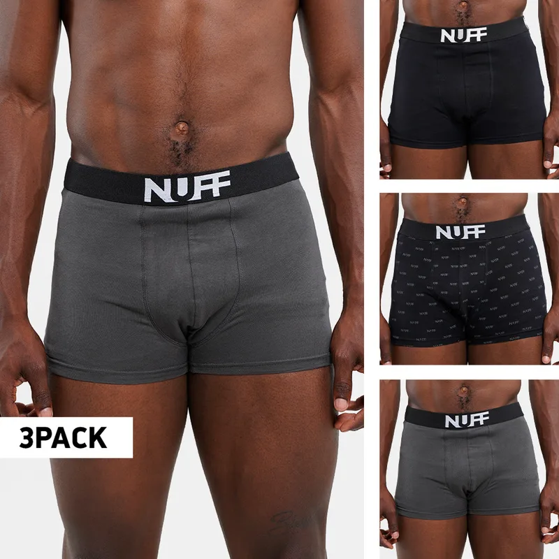 Nuff Low Rise 3-pack Ανδρικά Μποξεράκια (9000165463_73000)