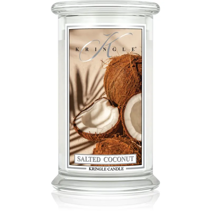 Kringle Candle Classic Salted Coconut αρωματικό κερί 623 γρ