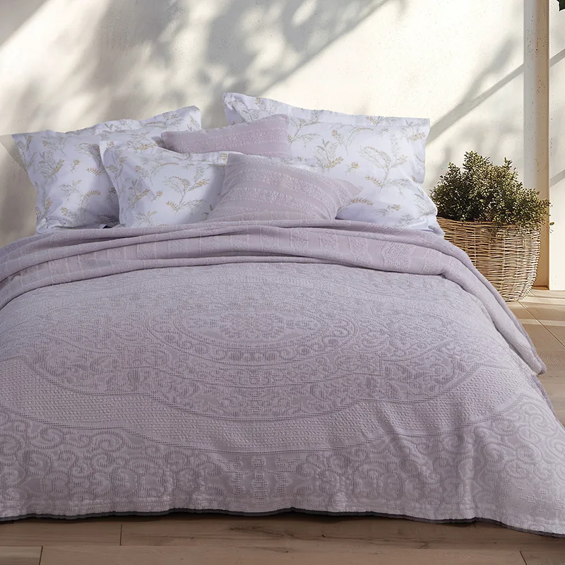 Κουβερτόριο Υπέρδιπλο 230X250 Nef Nef Nantia Mauve (230x250)