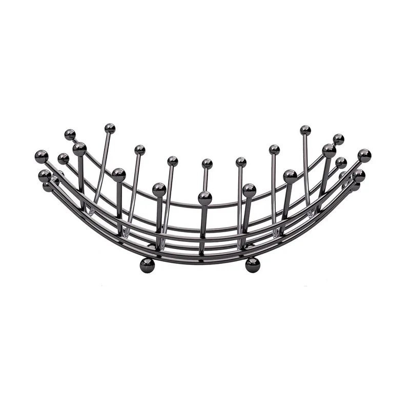 Φρουτιερα elegant nickel black απο κραμα ψευδαργυρου