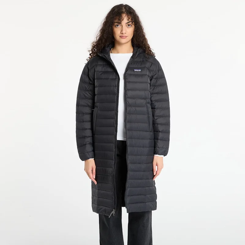 Μπουφάν Patagonia W's Recycled Down Sweater Parka Black S