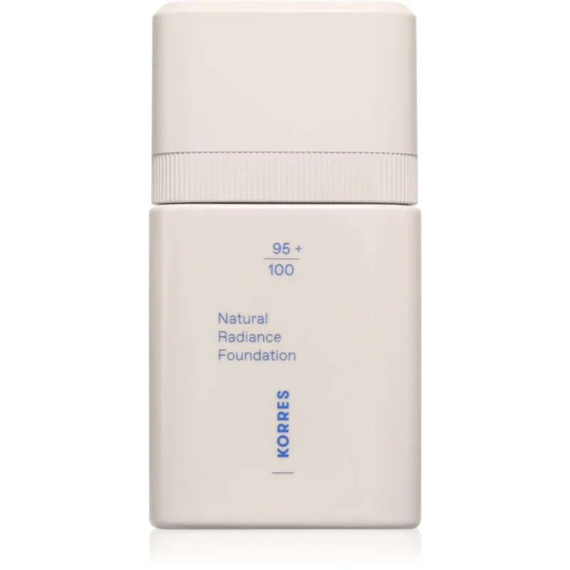 Korres Natural Radiance Foundation μεικ απ για φυσική εμφάνιση απόχρωση 01 Light 30 ml