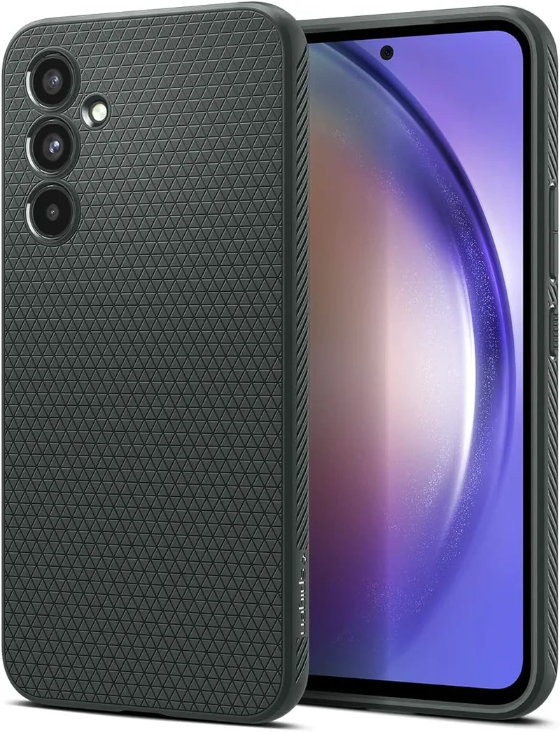 Spigen Θήκη Σιλικόνης Liquid Air - Samsung Galaxy A54 - Abyss Green (ACS06101)