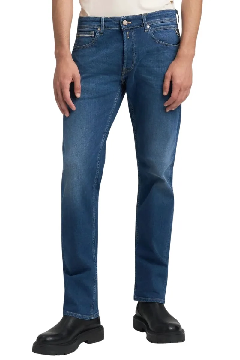 REPLAY Ανδρικό Τζιν MA972 - Denim Slim Fit-MA972 .000.573 840-DENIM